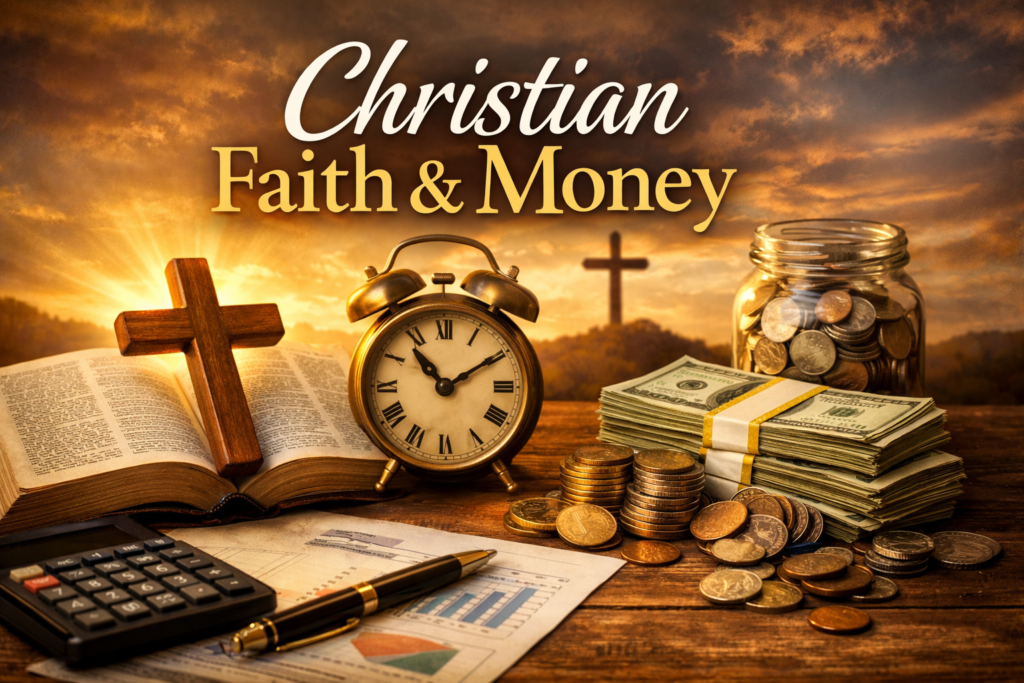 Faith, money, and time balanced